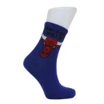 Look-Socks-Chicago-Bulls-Karakter-Desenli-Mavi-Kolej-Çorap-2