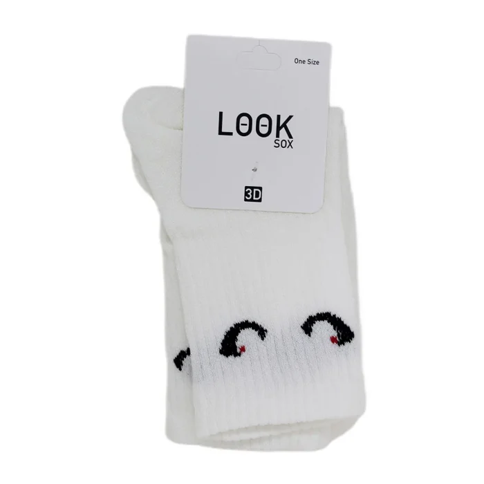 Look-Socks-Japon-Göz-Desenli-Kolej-Çorap-3