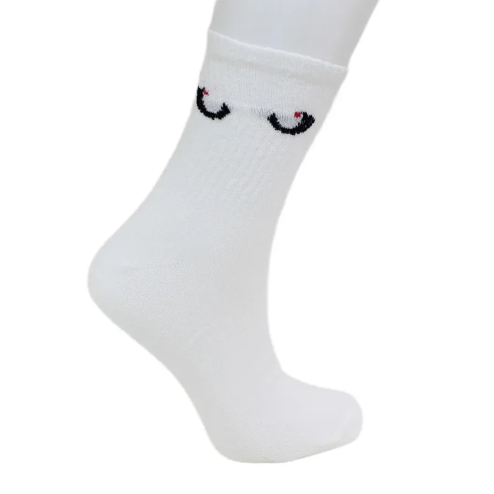 Look-Socks-Japon-Göz-Desenli-Kolej-Çorap