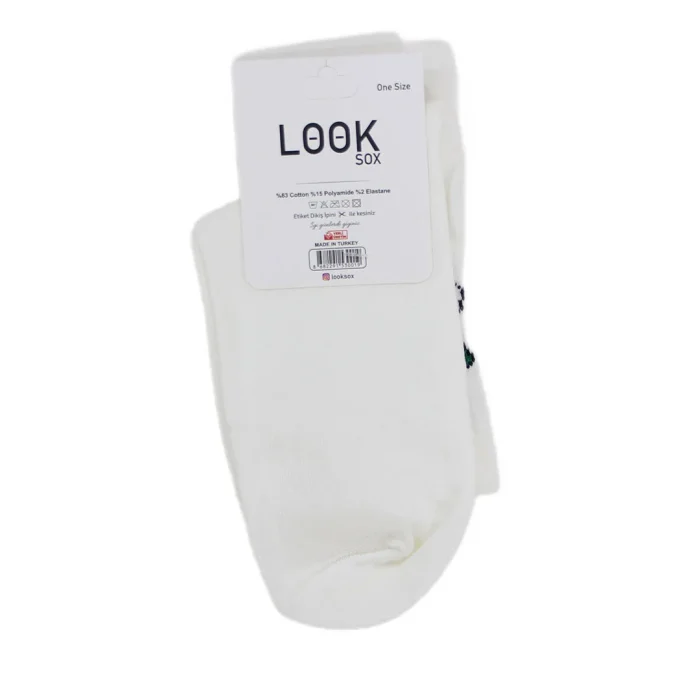 Look-Socks-Kurbağa-Desenli-Kolej-Çorap-4