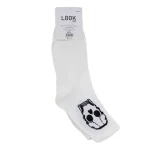 Look-Socks-Kuru-Kafa-İskelet-Karakter-Desenli-Beyaz-Kolej-Çorap-4