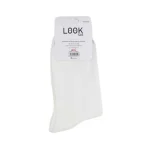 Look-Socks-Şirine-Desenli-Beyaz-Kolej-Çorap-4