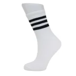 Look-Socks-Siyah-Çizgili-Beyaz-Kolej-Çorap-2