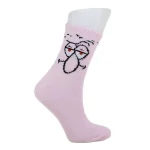 Look-Socks-Squidward-Dokunaç-Karakter-Desenli-Pembe-Kolej-Çorap-2